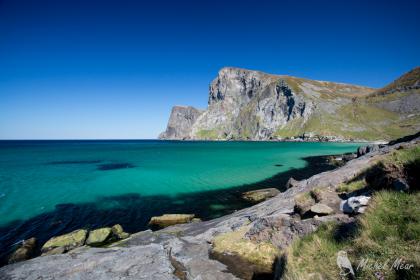 Kvalvika beach.
