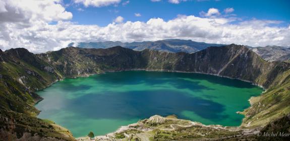 Lac de cratère de Quilotoa