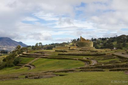 Ingapirca, le plus important site Inca d'Equateur.